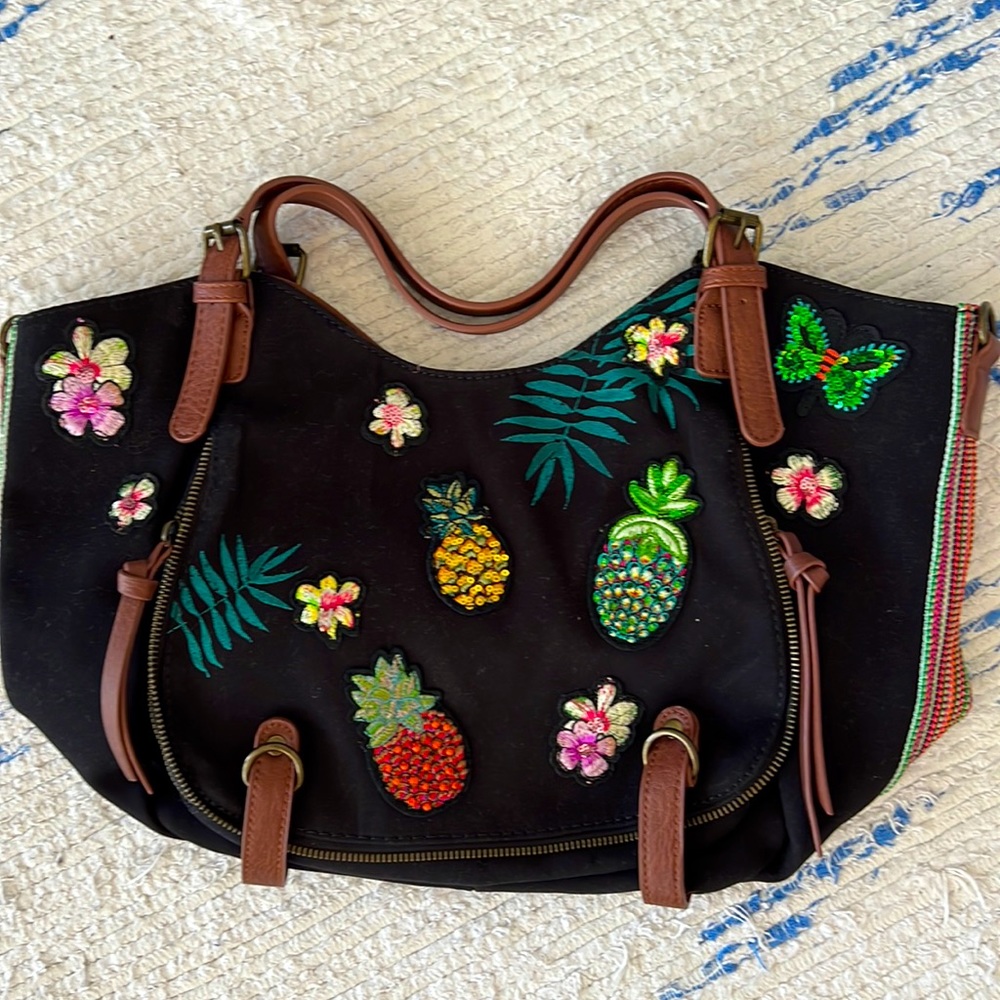 DESIGUAL satchel bag with shoulder strap. Brand new.